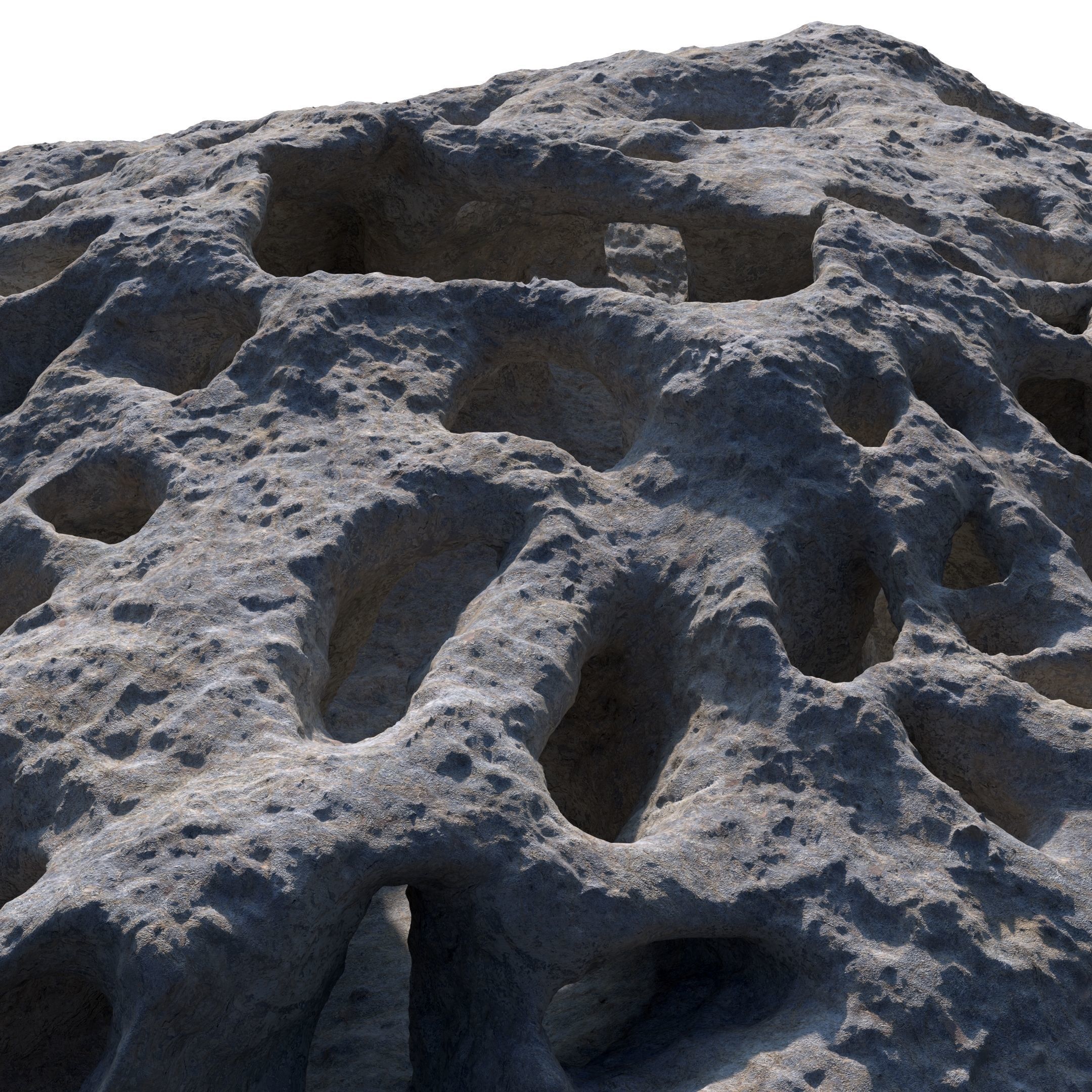 Underwater cavern 3D model_14