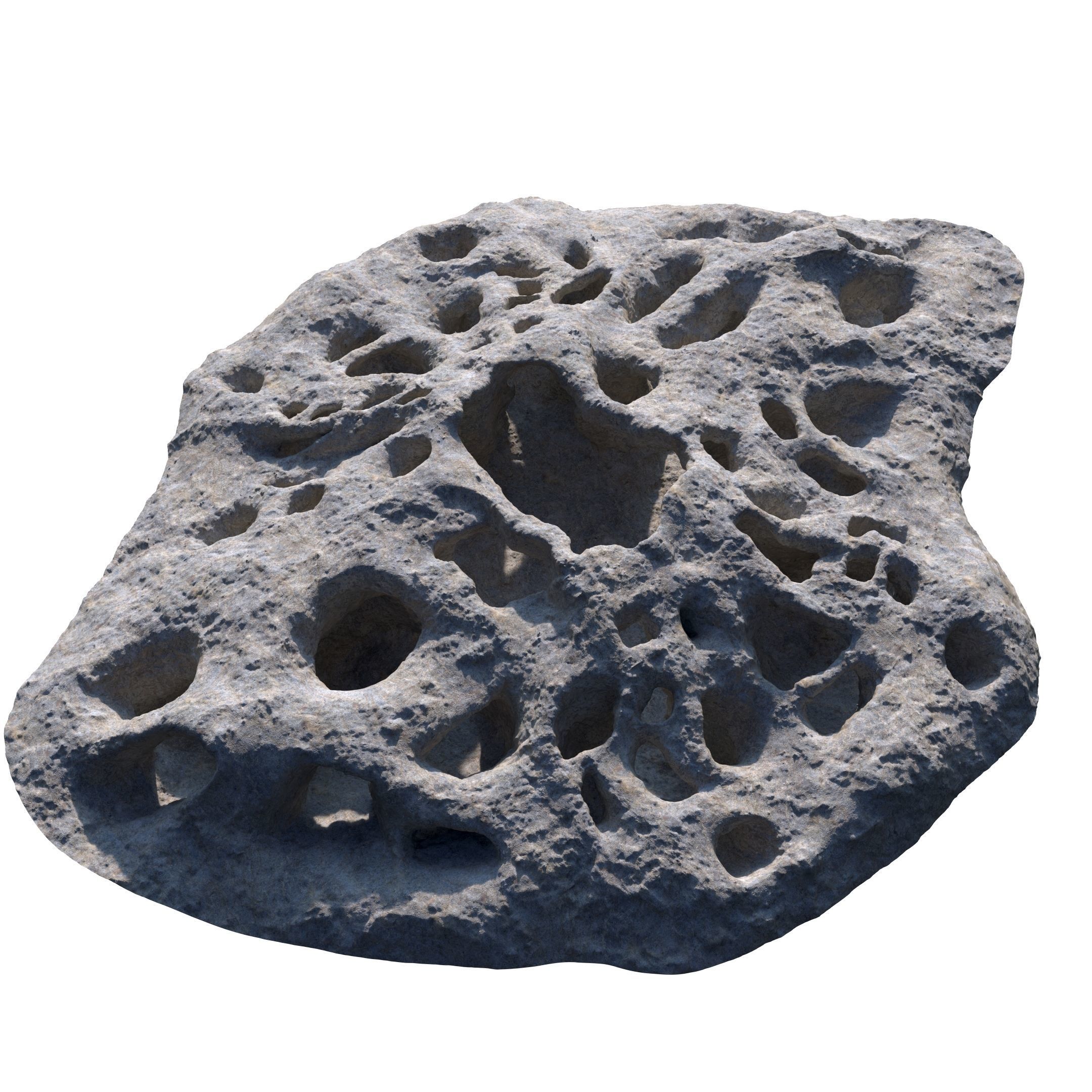 Underwater cavern 3D model_11