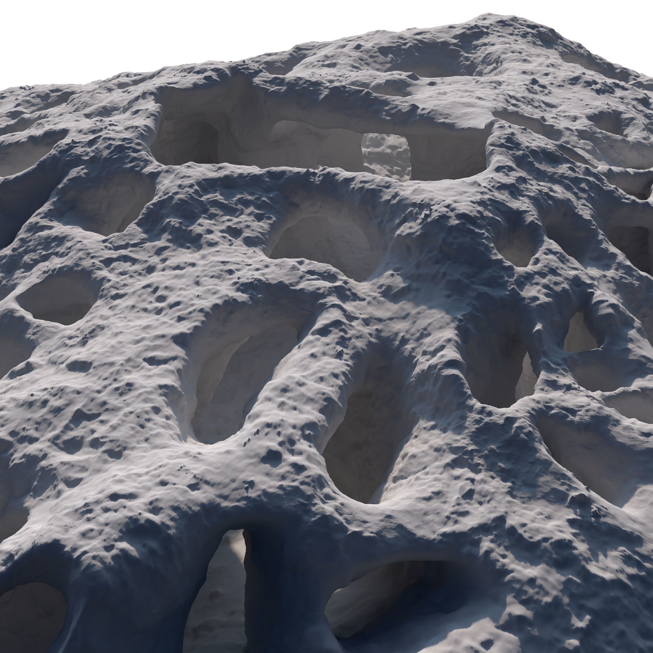 Underwater cavern 3D model_25