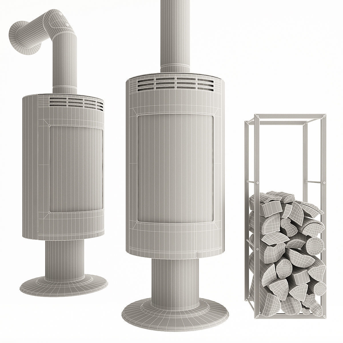 Fireplace Thorma Andorra Exclusive 3D model_1