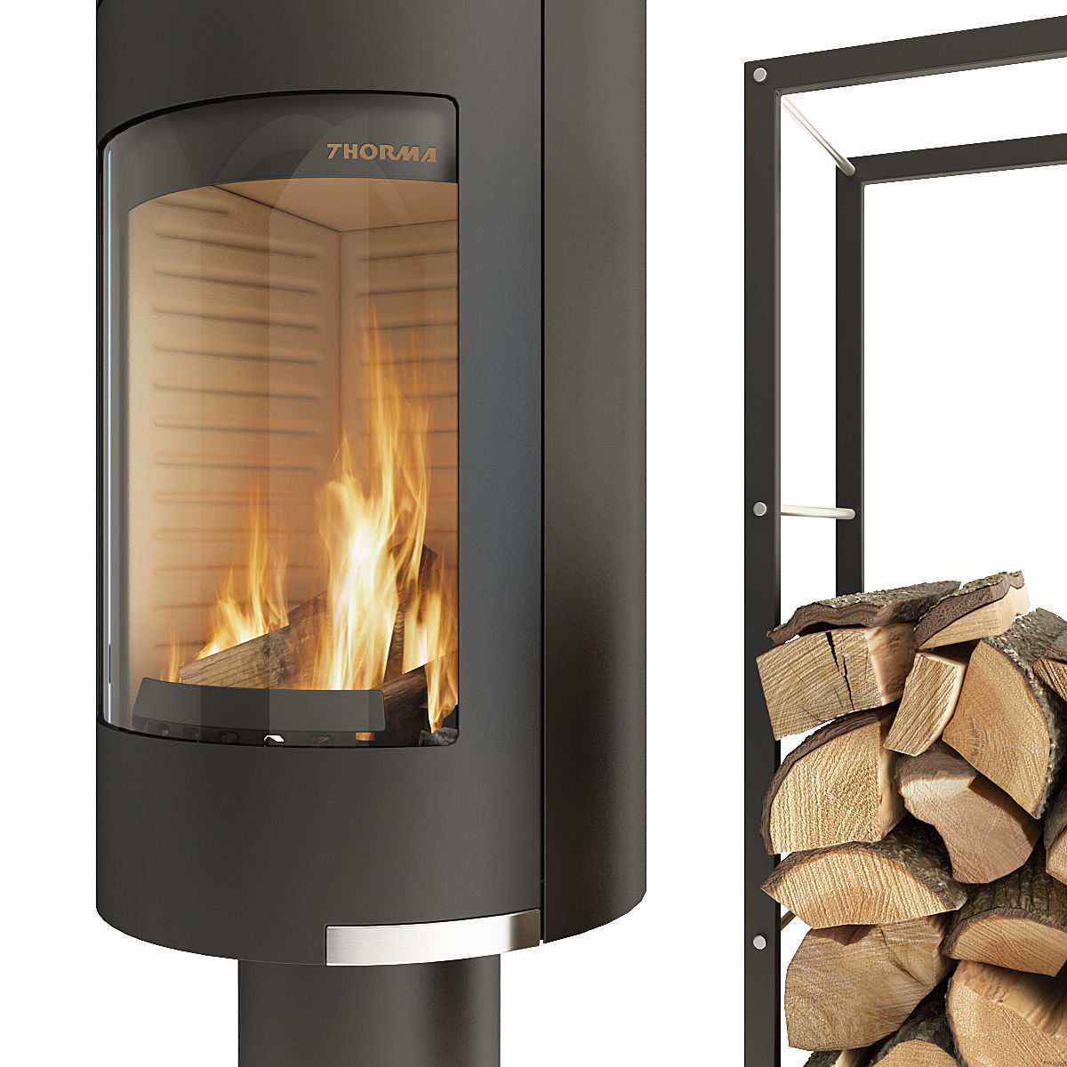 Fireplace Thorma Andorra Exclusive 3D model_6