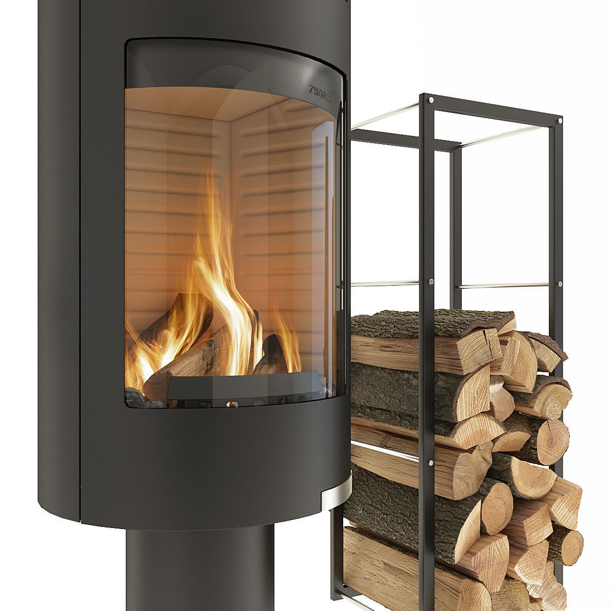 Fireplace Thorma Andorra Exclusive 3D model_4