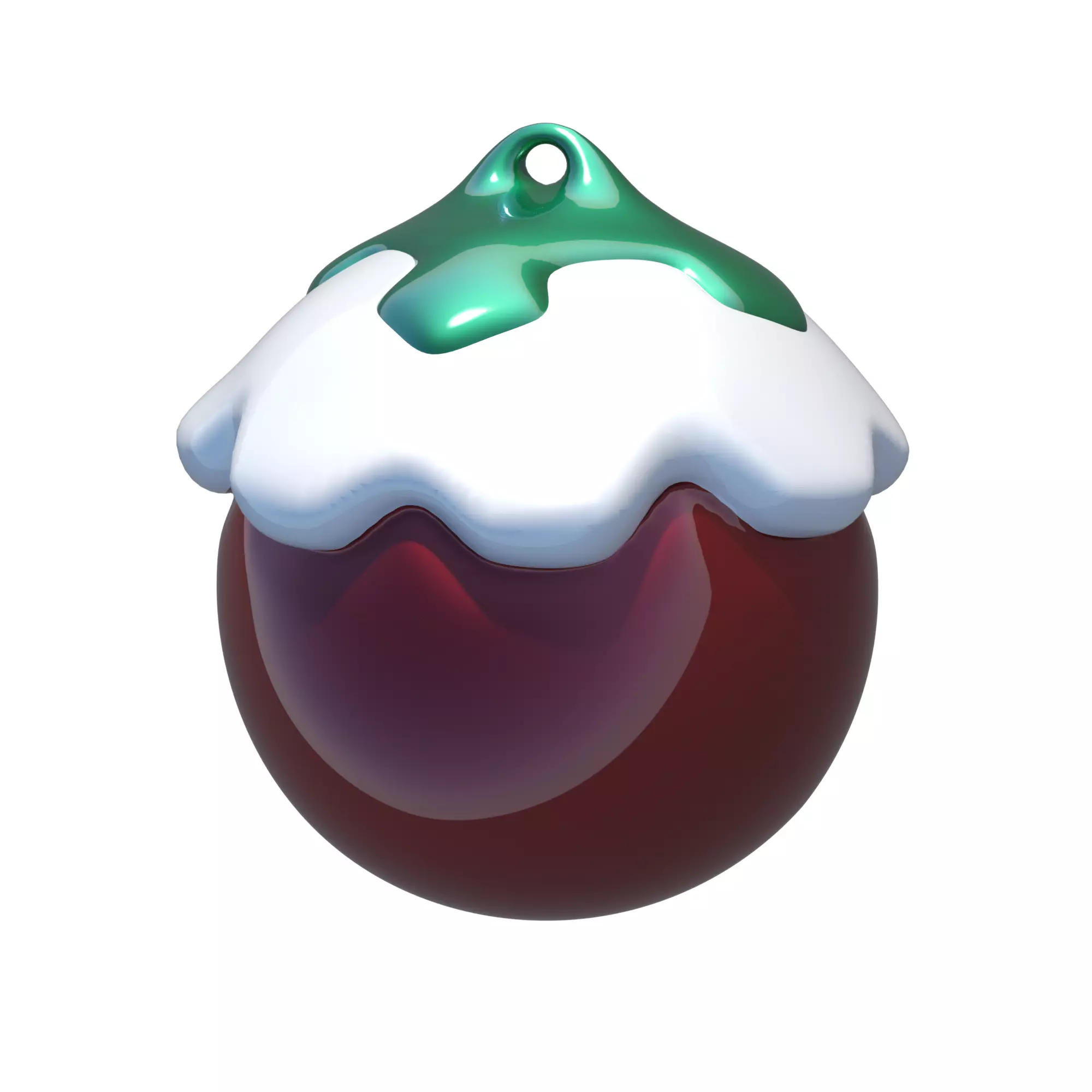 ChristmasBall2 christmas ornament 3D print model_0