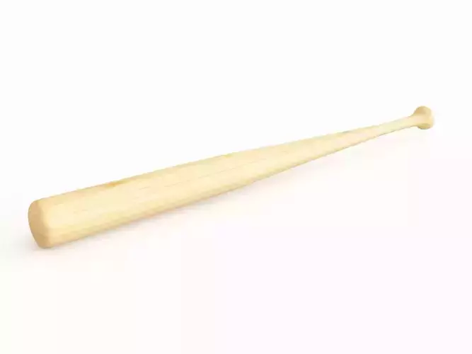 Baseball bat 3D model