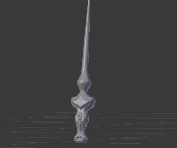 Sword or Wand Free 3D model_0