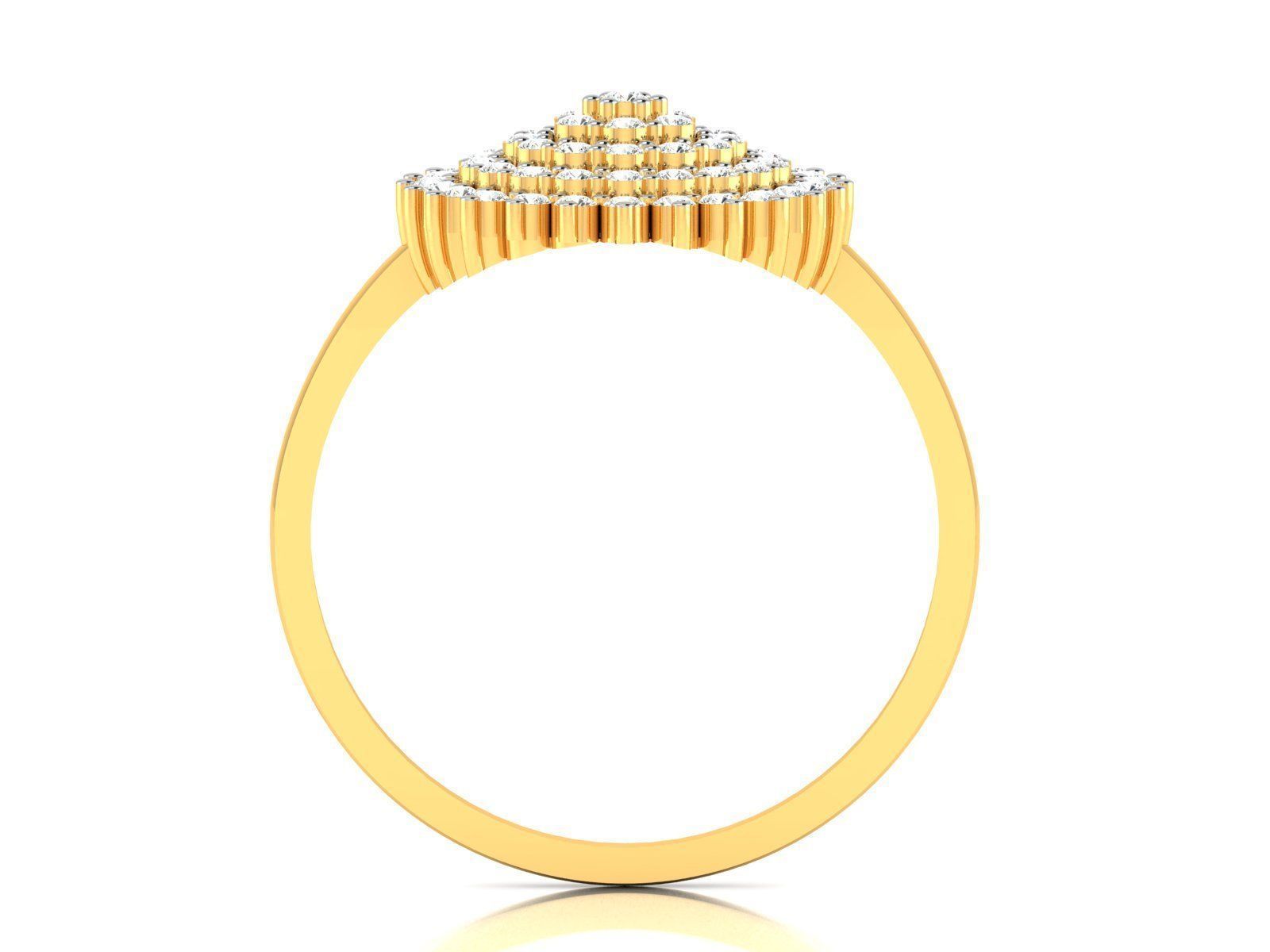 Women Ring 3dm render detail 3D print model_3