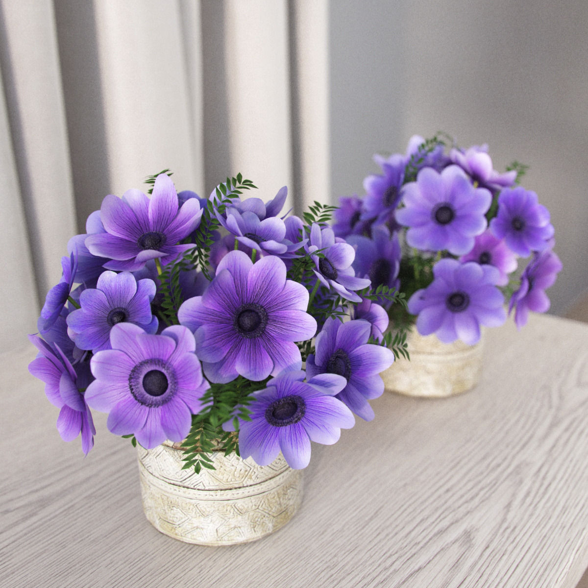 Flowers pack 3D model_40