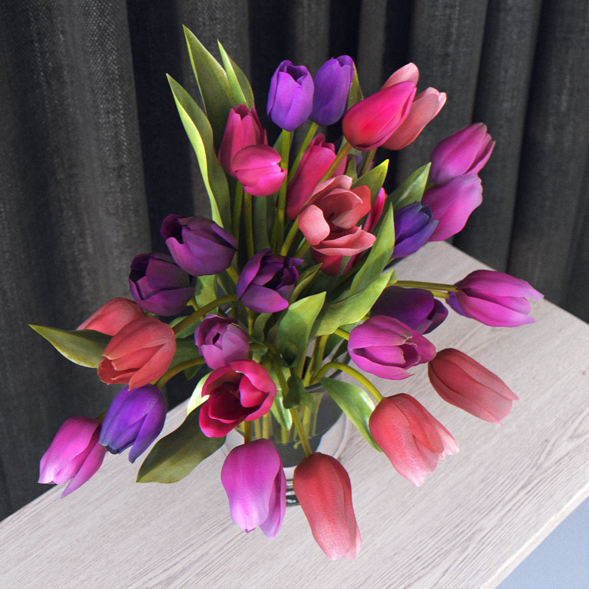 Flowers pack 3D model_53