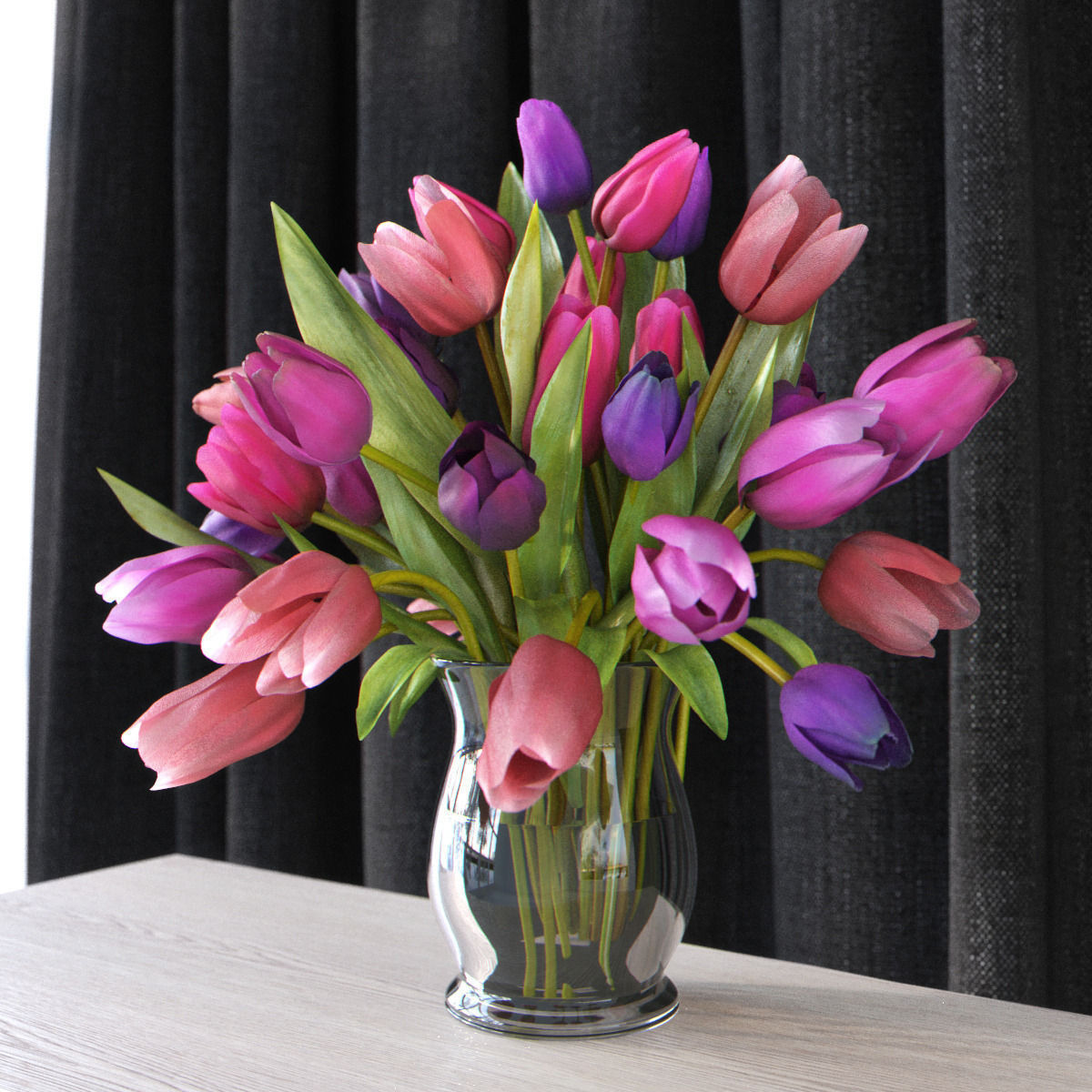 Flowers pack 3D model_52