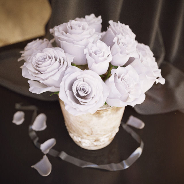 Flowers pack 3D model_35