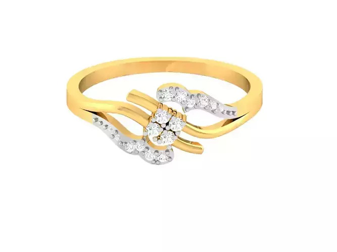 Women Ring 3dm render detail