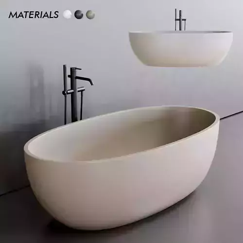 Esedra by SDRCeramiche Bull Bathtub