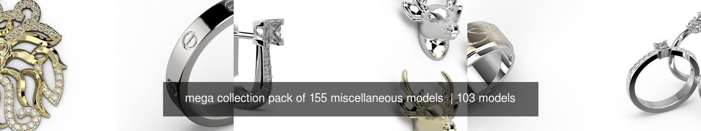 mega collection pack of 155 miscellaneous models  _35