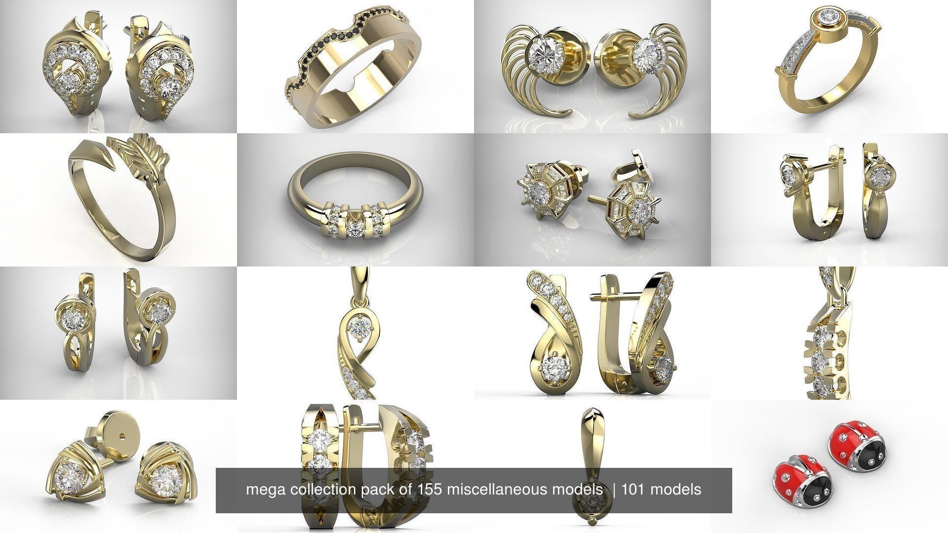 mega collection pack of 155 miscellaneous models  _29