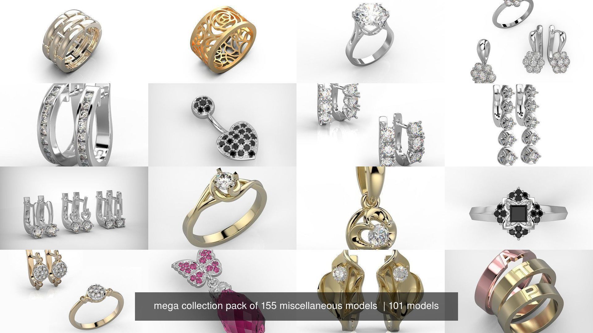 mega collection pack of 155 miscellaneous models  _19