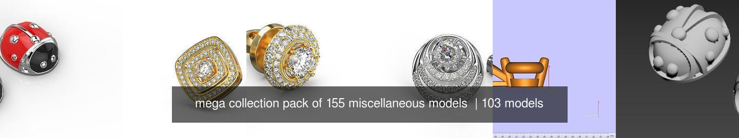 mega collection pack of 155 miscellaneous models  _58