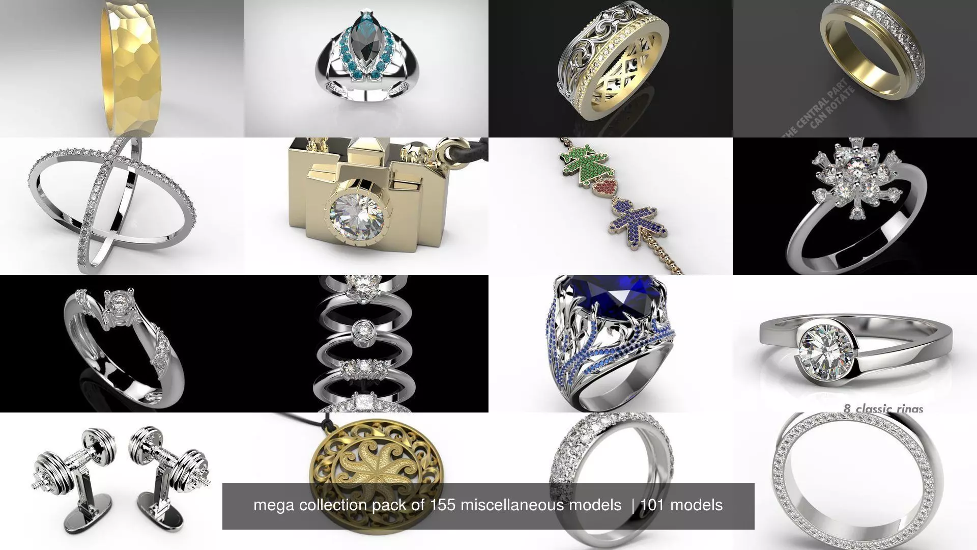 mega collection pack of 155 miscellaneous models  _4