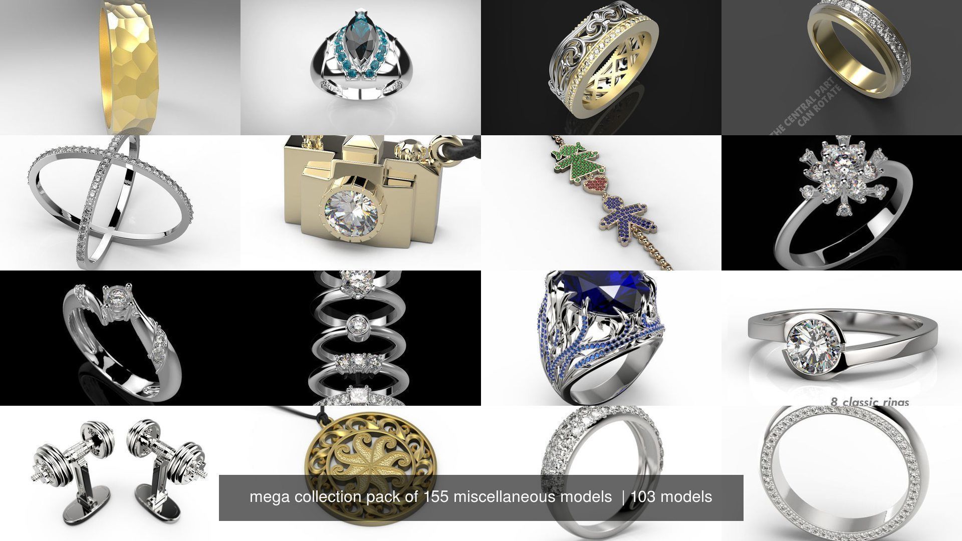 mega collection pack of 155 miscellaneous models  _15