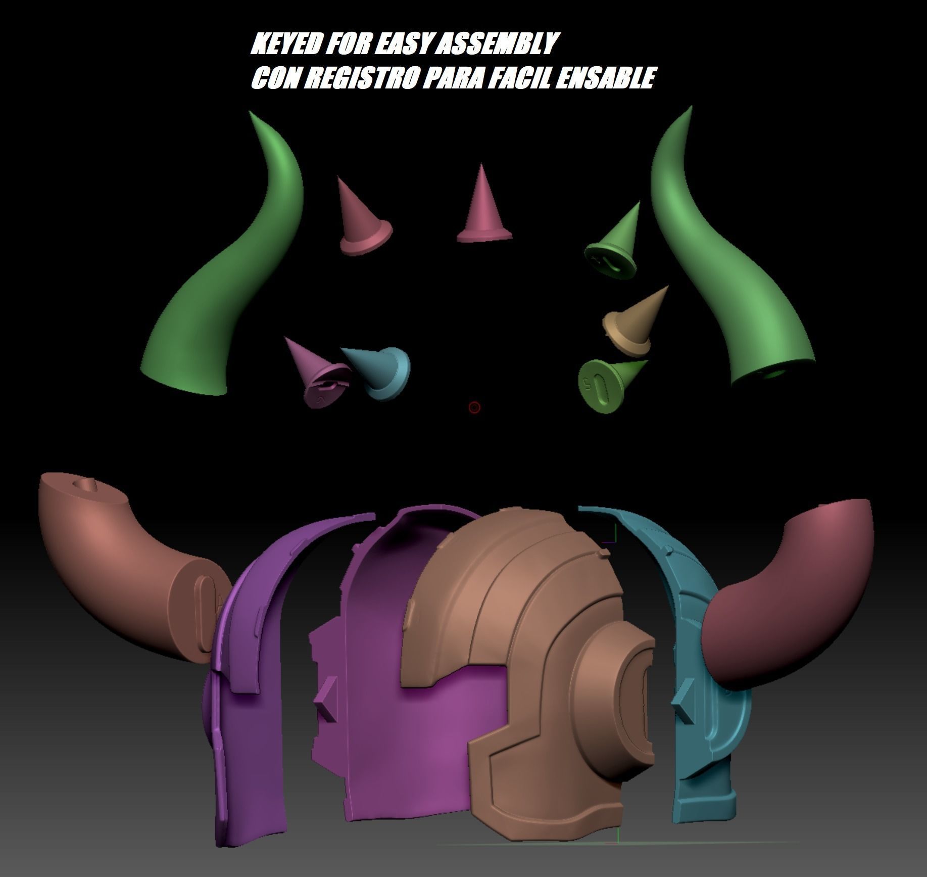HELMET SAINT SEIYA TAURUS TAURO ALDEBARAN  3D print model_2