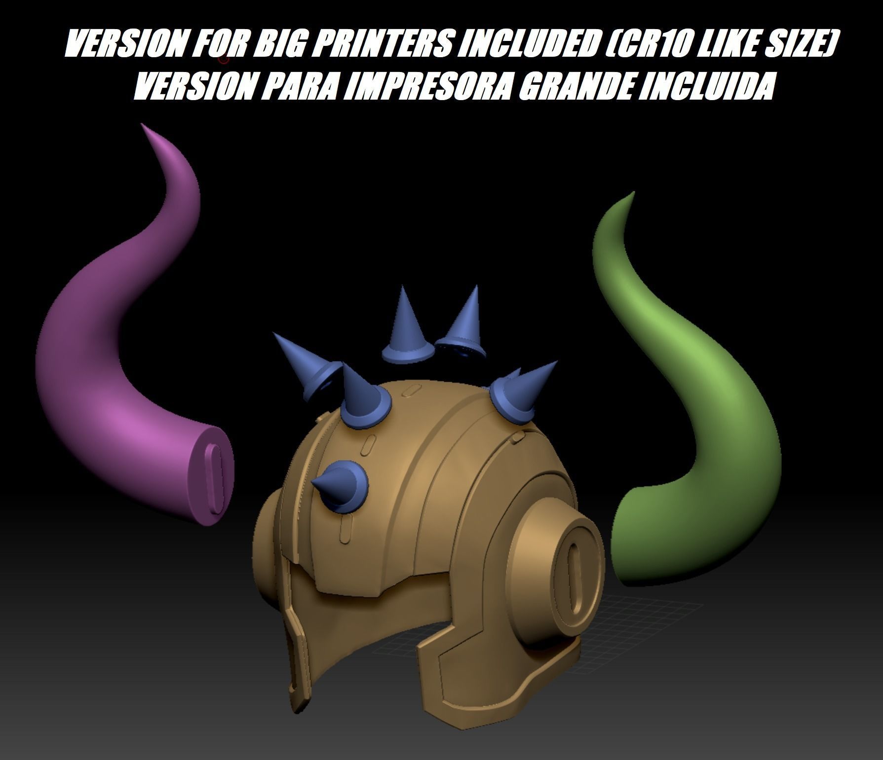 HELMET SAINT SEIYA TAURUS TAURO ALDEBARAN  3D print model_3