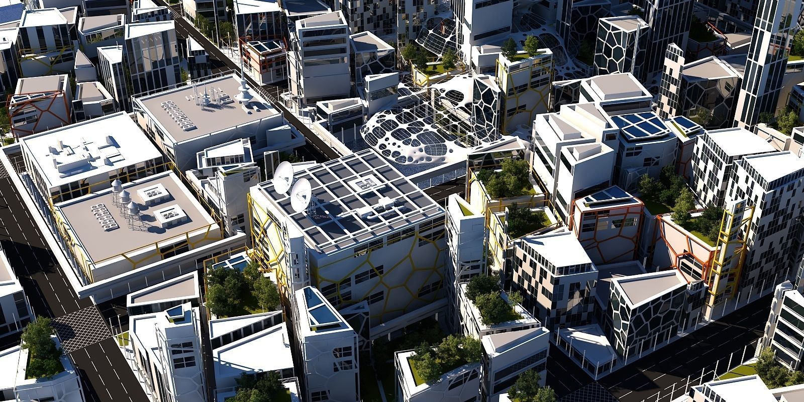 Future City B 1 3D model_14