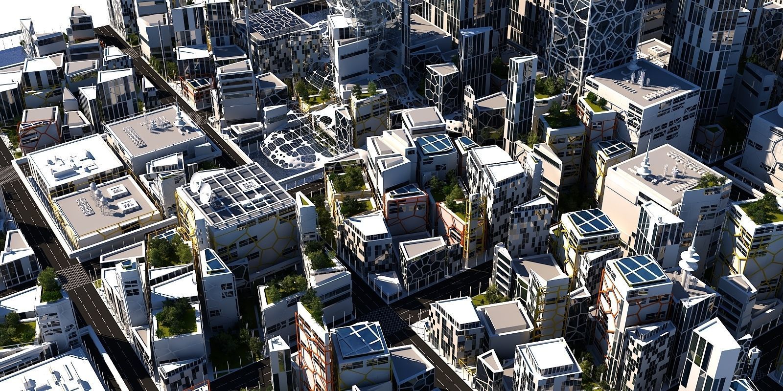 Future City B 1 3D model_12