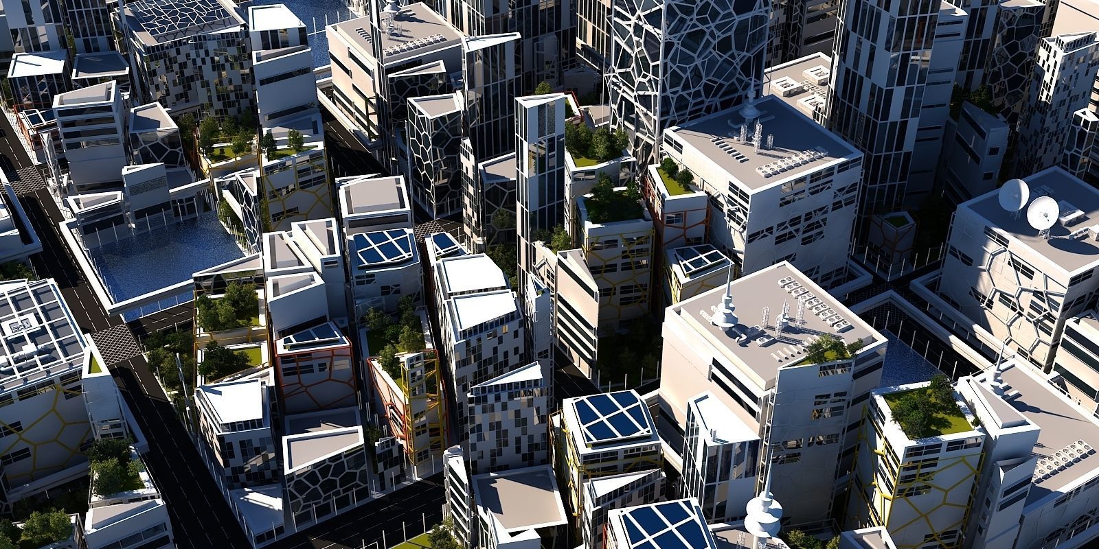 Future City B 1 3D model_8