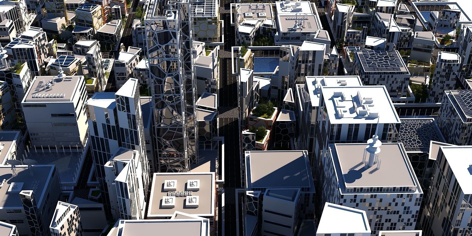 Future City B 1 3D model_7