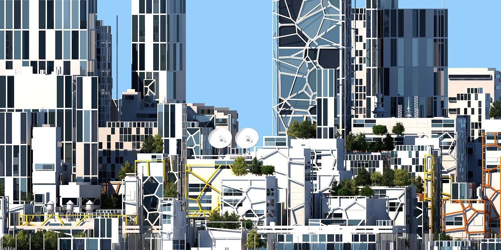 Future City B 1 3D model_21