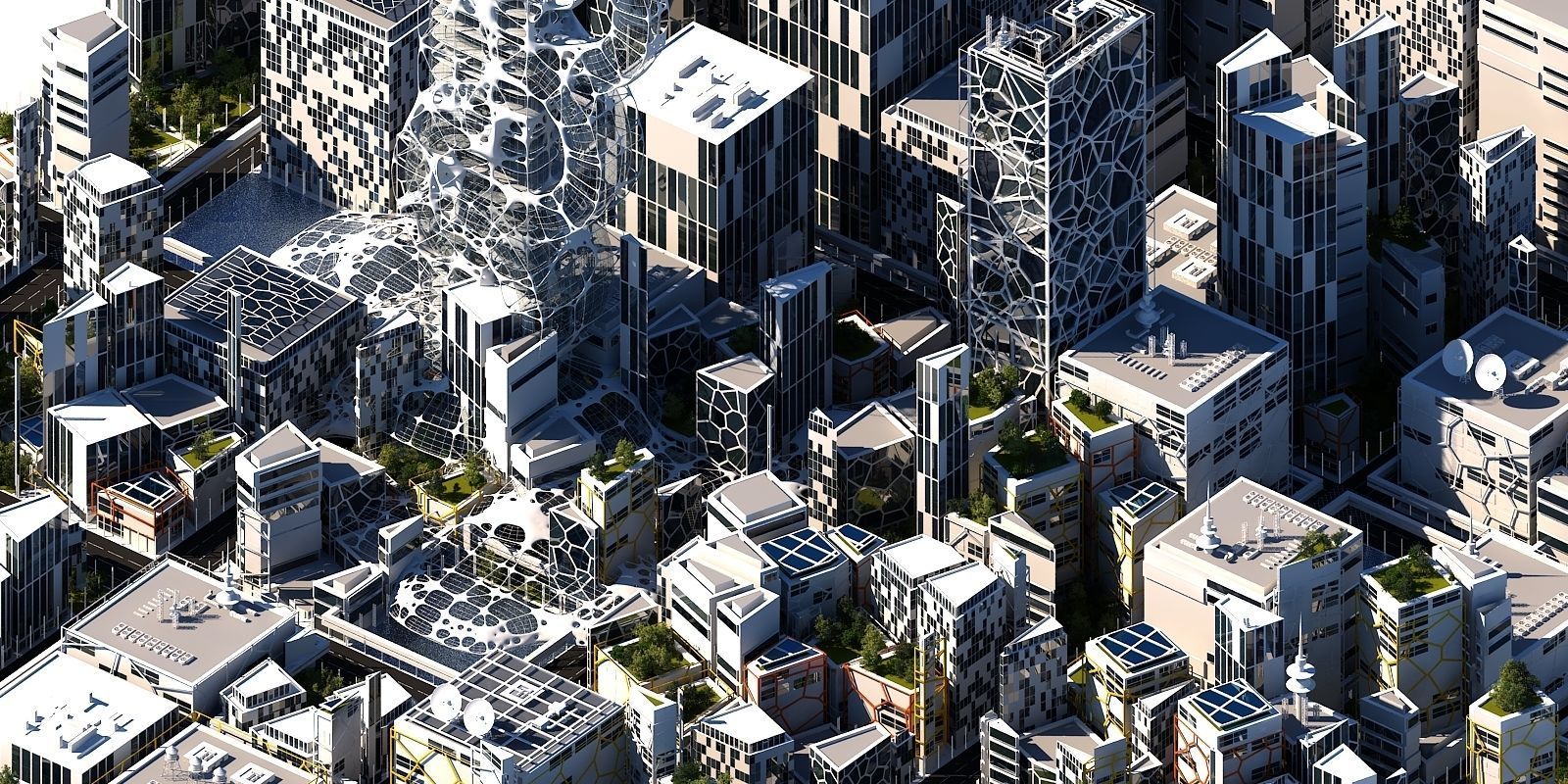 Future City B 1 3D model_22