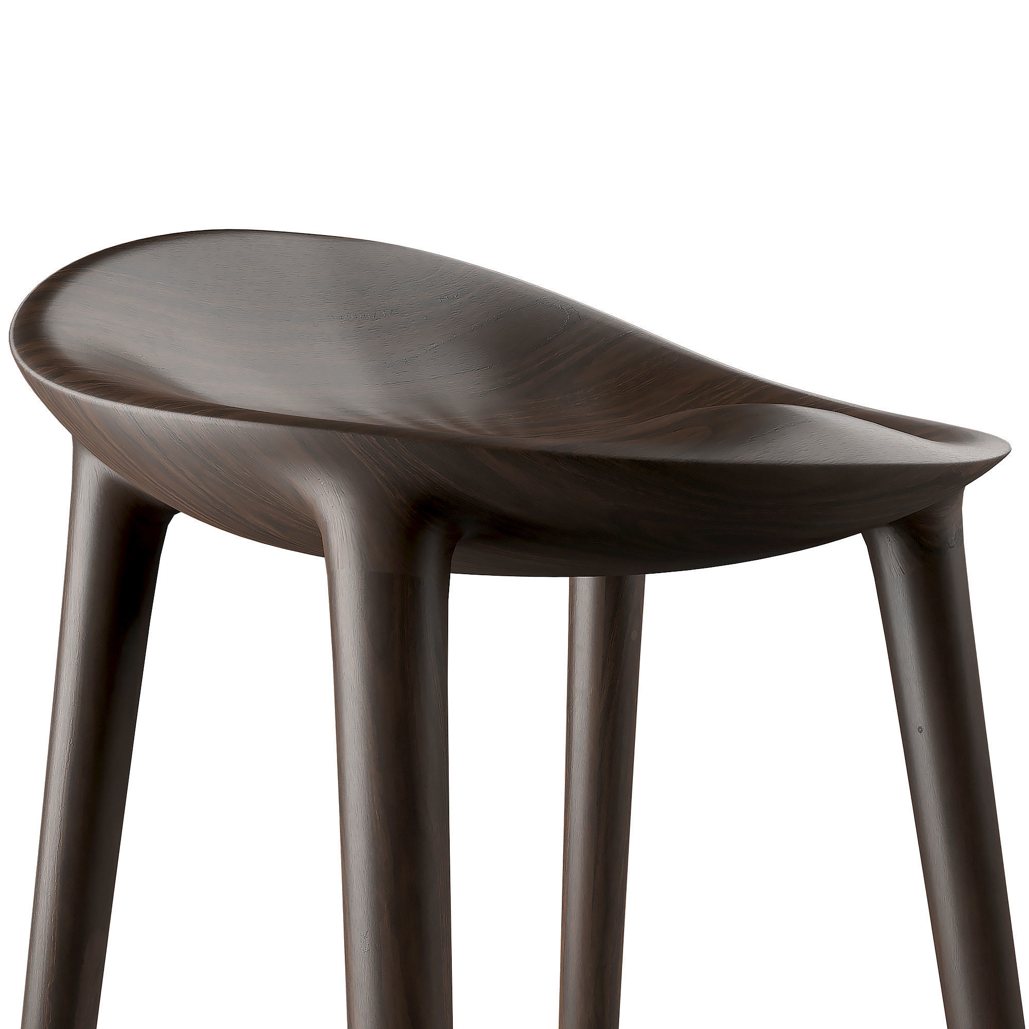 Bar Stool by Inoda and sveje 3D model_8