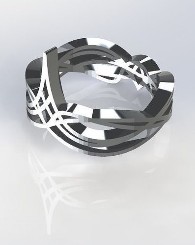 ELVEN RING SZ 3 3D print model