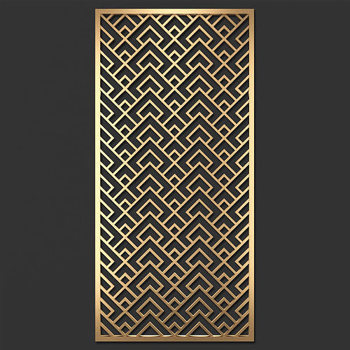 Decorative panel 235 3D model