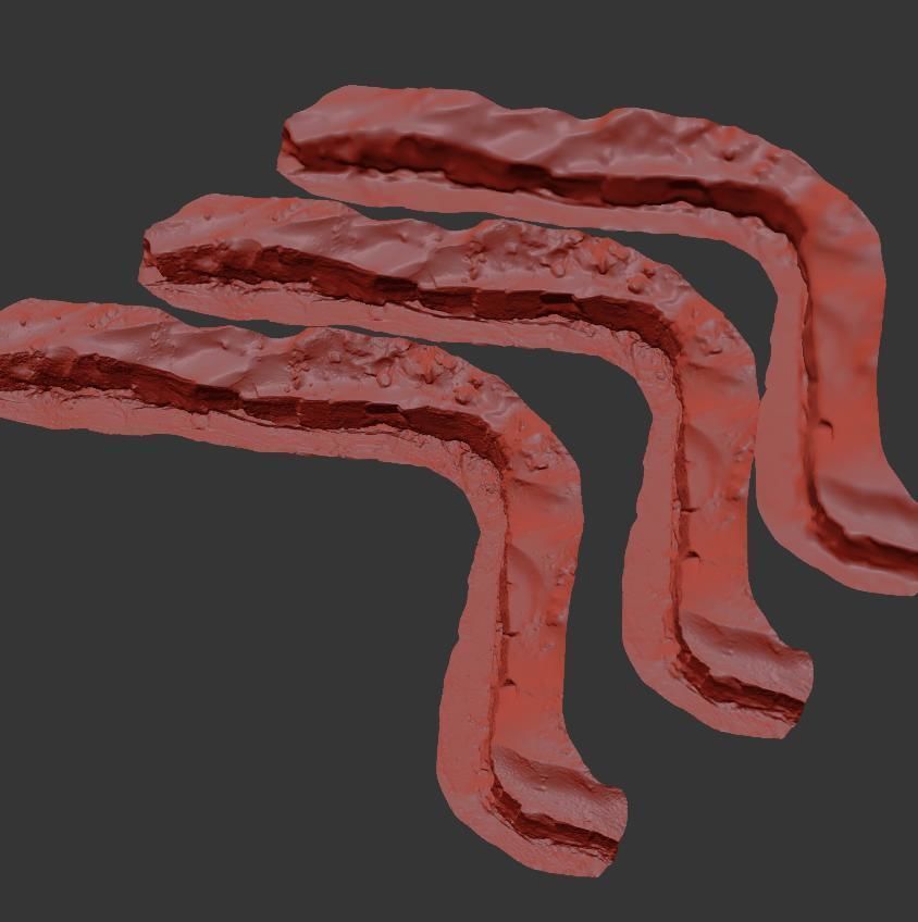 Snow  fence  3D model_7