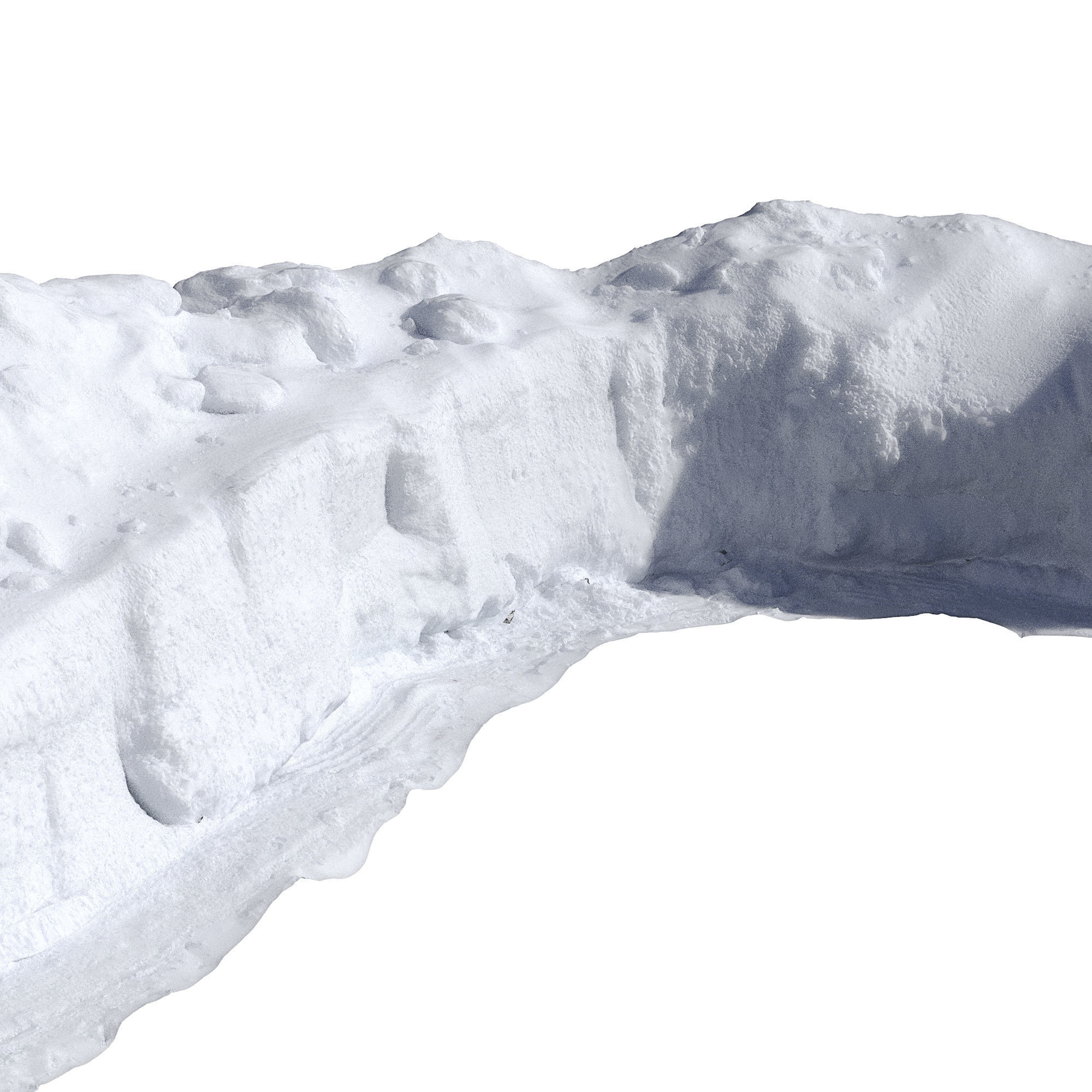 Snow  fence  3D model_4