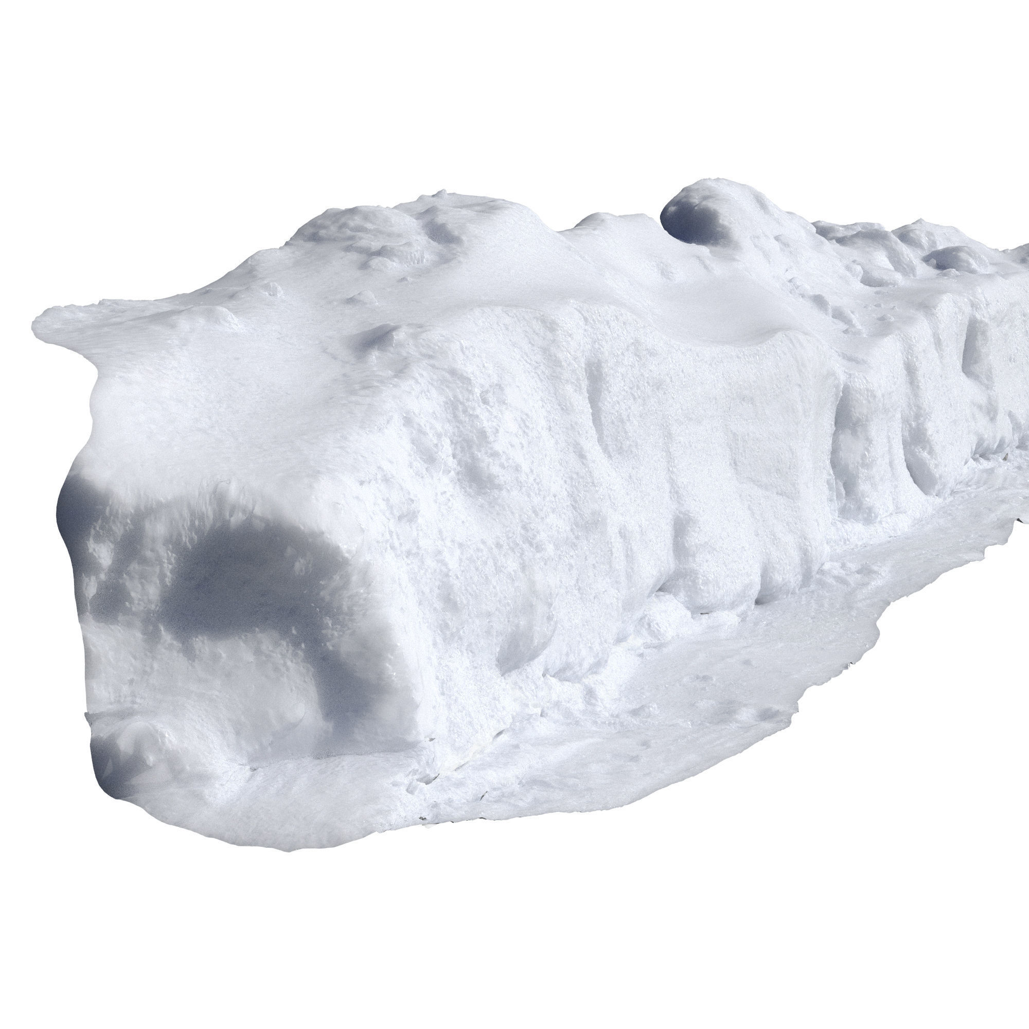 Snow  fence  3D model_3