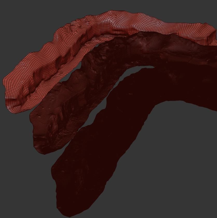 Snow  fence  3D model_8