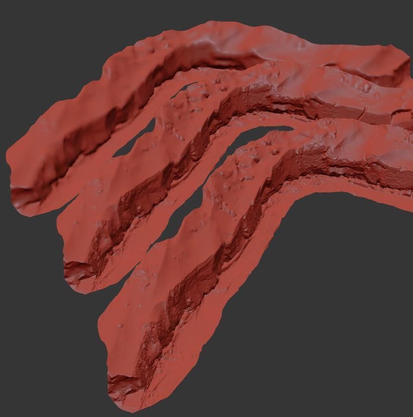 Snow  fence  3D model_6