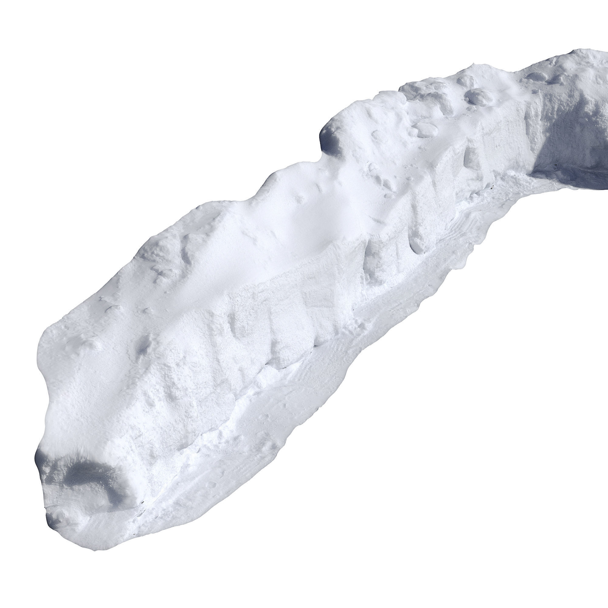 Snow  fence  3D model_1