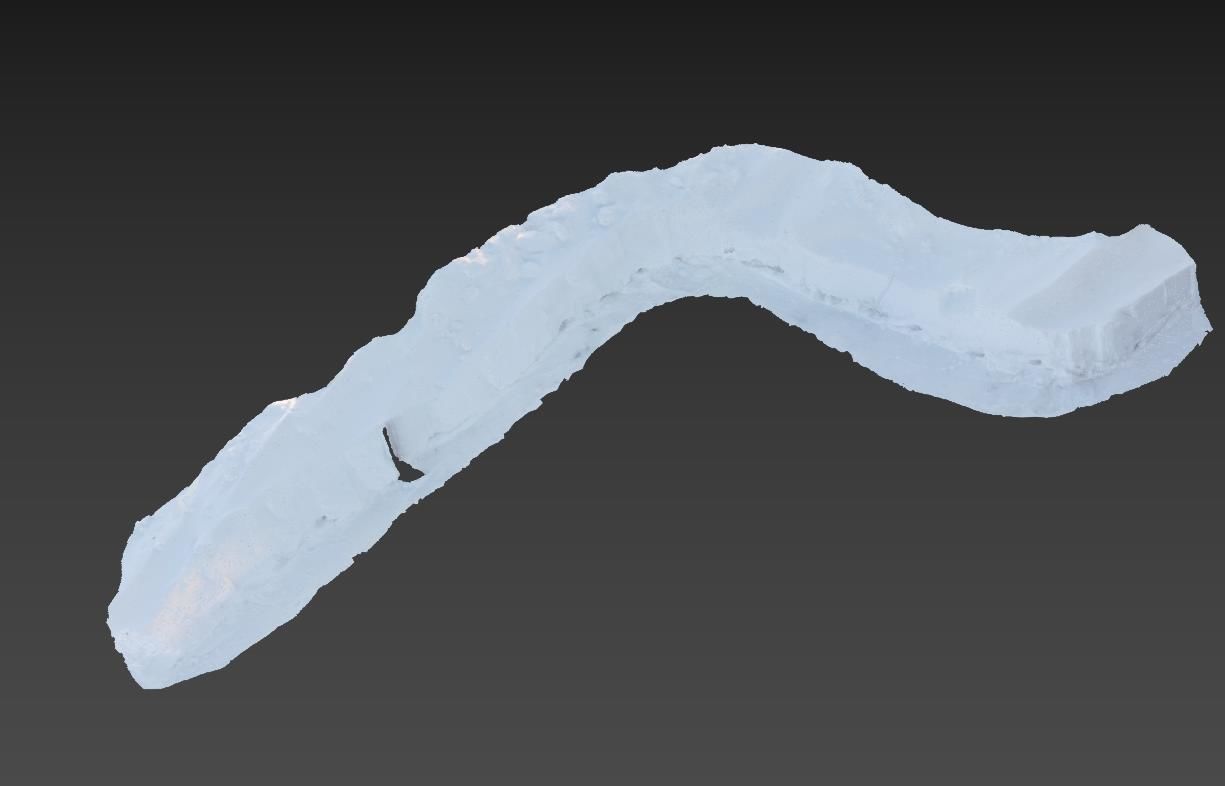 Snow  fence  3D model_12