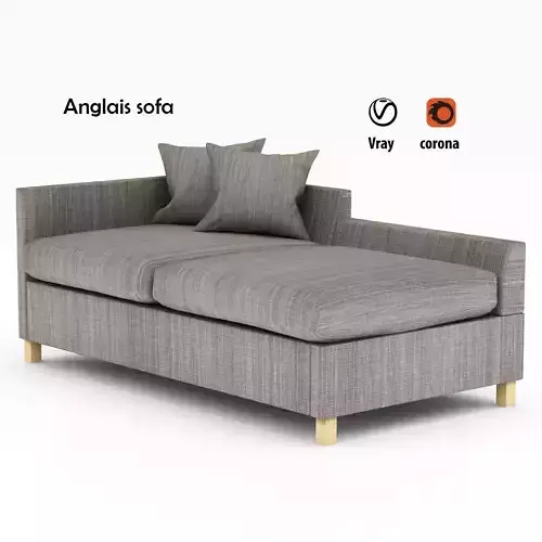 Anglais sofa 3D model