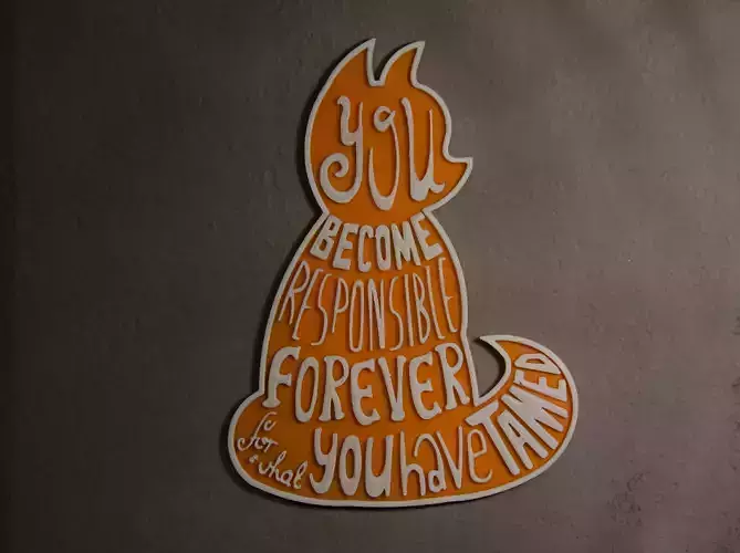 Fox from little prince