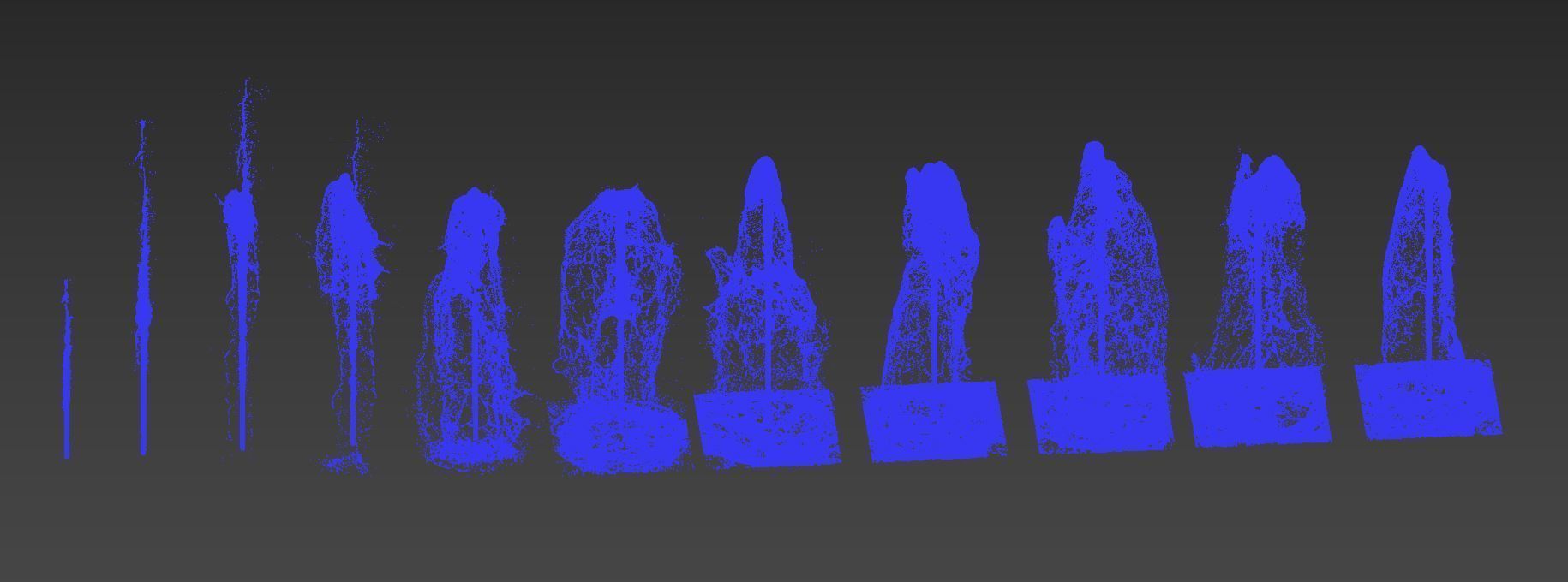 Water Jet Exterior Fountains Pack 3 3D model_11