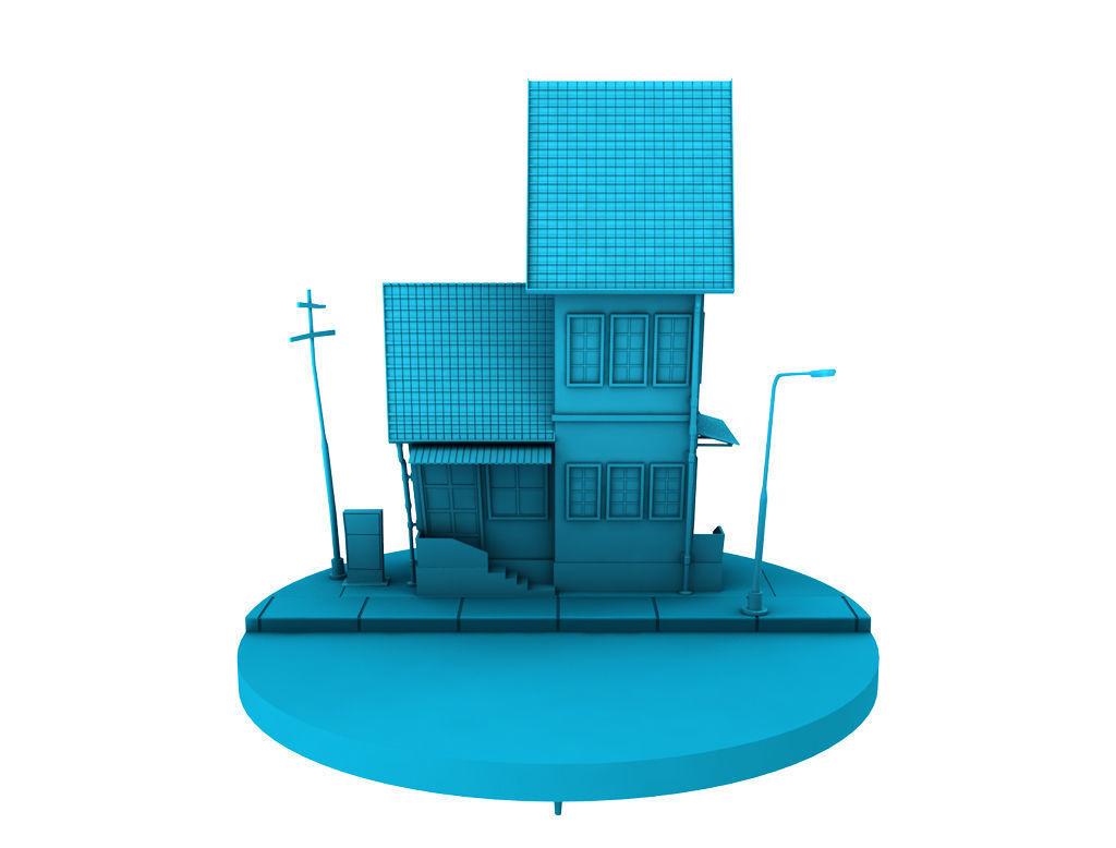 THE HOUSE 3D model_4