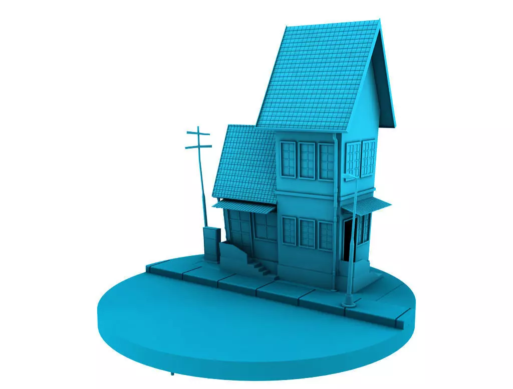 THE HOUSE 3D model_0