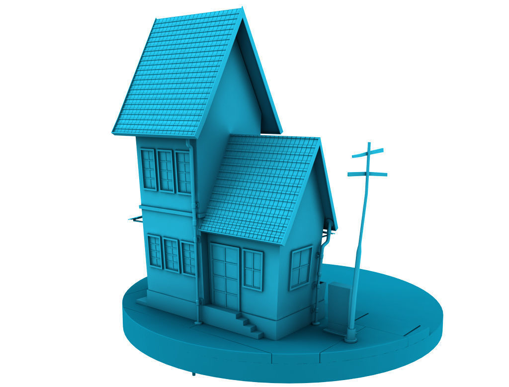 THE HOUSE 3D model_2