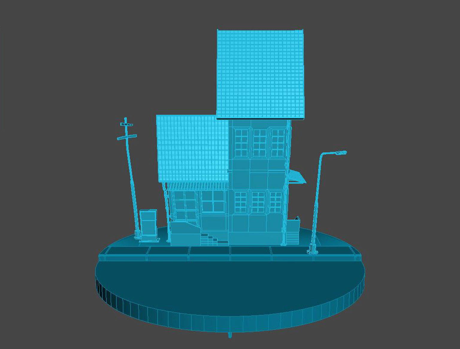 THE HOUSE 3D model_5