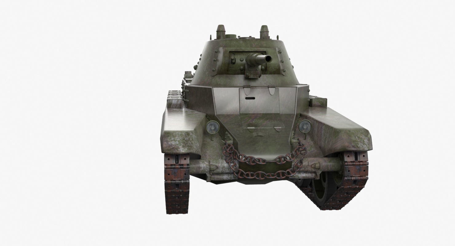 Tank BT 7 Arnold 3D model_29