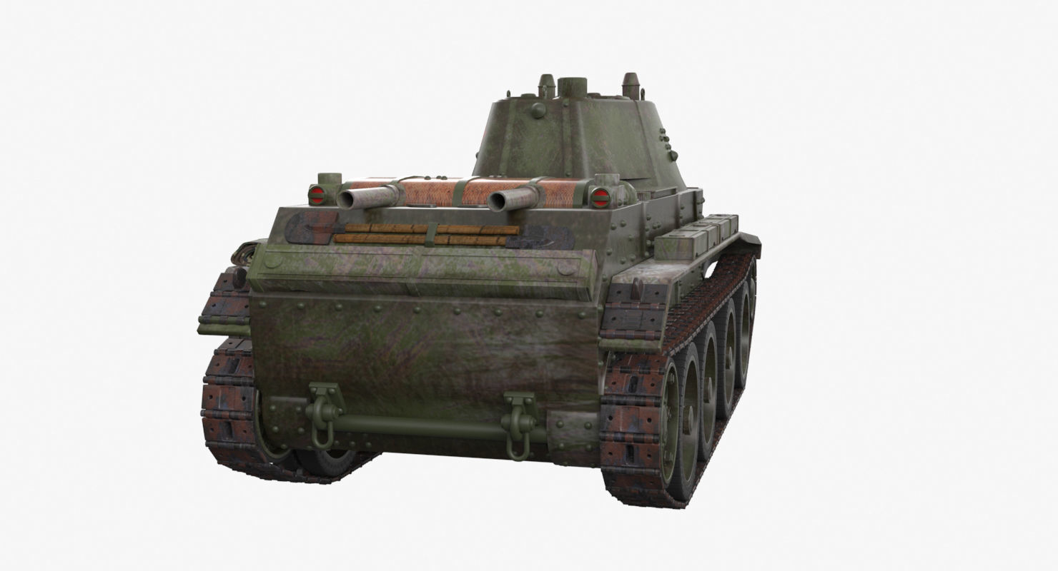 Tank BT 7 Arnold 3D model_45