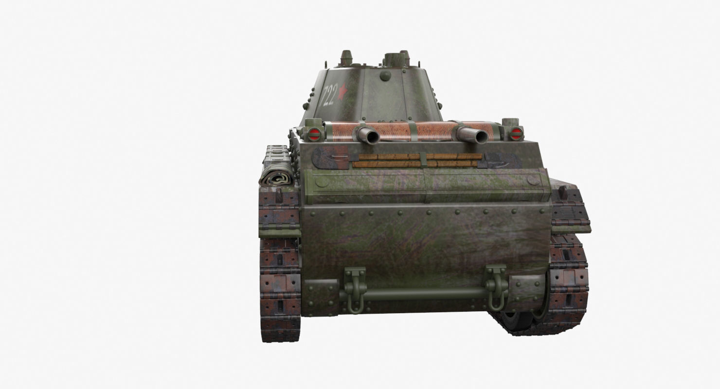 Tank BT 7 Arnold 3D model_47